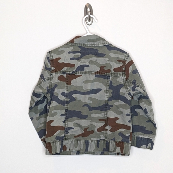 Carter's Camo Camouflage Denim Jacket 3T - Picture 2 of 5